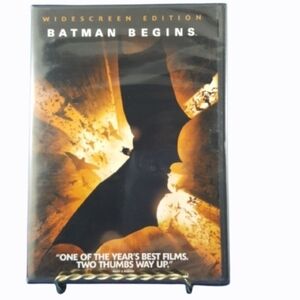 DVD Movie BATMAN BEGINS Christian Bale [2005], factory sealed